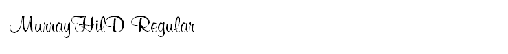 MurrayHilD Regular