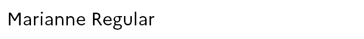 Marianne Regular - {FONT_FILE_NAMES_EX} Marianne Regular